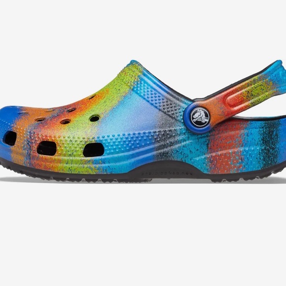 Crocs Classic Tie-Dye Graphic Clog - Picture 5 of 7